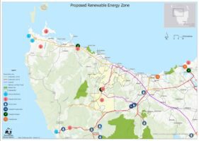 Tasmania launches consultation on state’s first REZ in “windy north west”