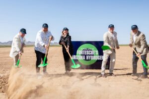 Fortescue’s green shovels break ground at  first US hydrogen project, but Twiggy has policy blues
