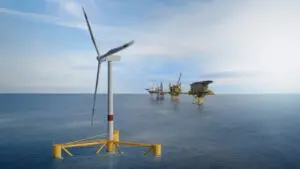 Big Oil pilots use of floating wind turbine to power gas platform