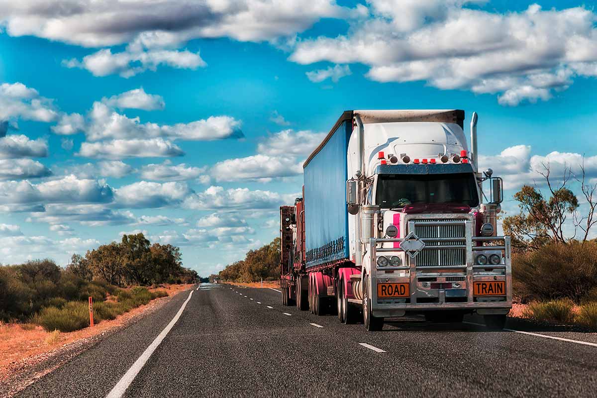 Truck train rural NSW small iStock-1150235761