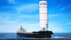 Can wind propulsion technology really help power modern ships?