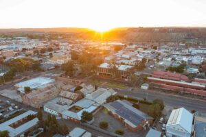 Transgrid under fire as NSW unveils support package for outback town crippled by power cuts