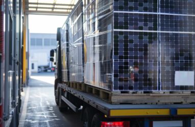 solar panels shipment