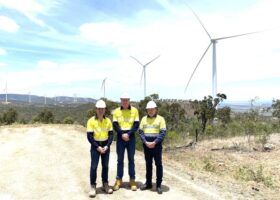 Forrest-backed wind farm hits half-way mark as turbine number 50 goes up