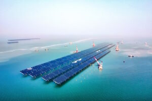 China floats its first gigawatt scale offshore solar park, and completes 3GW PV project at old coal mine