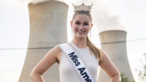 Former Miss America’s Australian nuclear tour clouded by Chinese AI blow to her employer