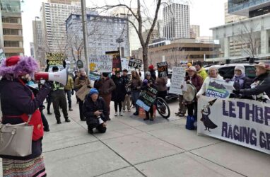 alberta coal protest