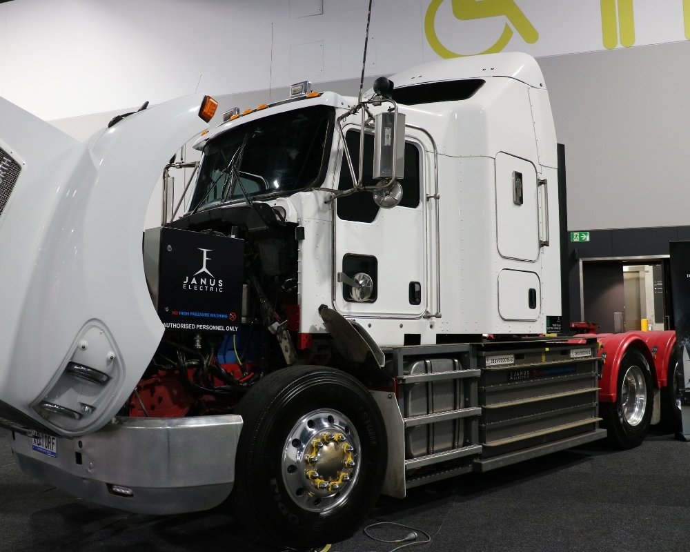 janus electric truck, smart energy council conference, 2025