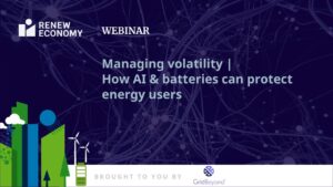 Webinar: Managing Volatility | How AI & batteries can protect energy users