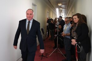 “Disgraceful and delusional:” Capital cities warned of 50°C temps as Joyce seeks support for net zero repeal