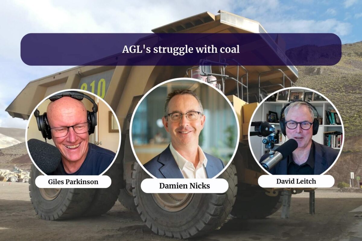 AGL boss Damien Nicks discusses how the country's biggest coal generator is managing the transition to renewables, storage and electric homes. Thumbnail