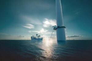 Offshore wind farms could be used as charging hubs for electric and hybrid ships