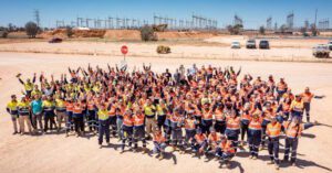 Australia’s largest energy transmission project is now 90 pct complete