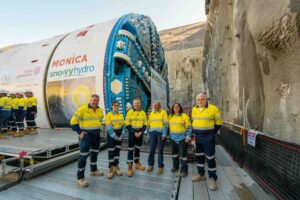 Snowy 2.0 sets new tunnel boring machine to work, completes 46 underground concrete pours