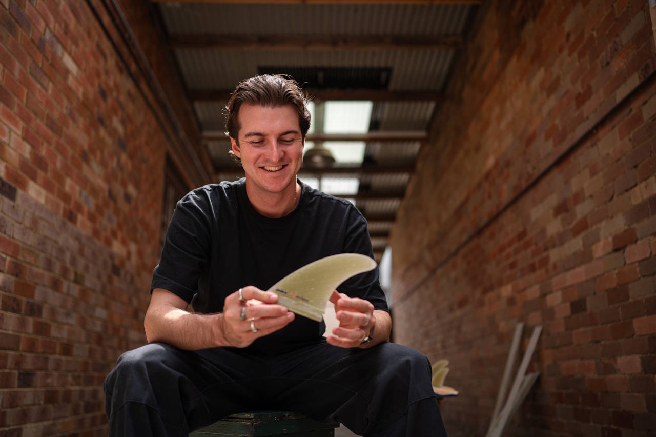Australian surf brand makes surfboard fins from old wind turbine blades
