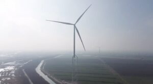 “Self-erecting” wind turbine hits power milestone in key moment for Forrest’s plan to ditch fossil fuels