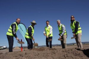 Solar, storage and sheep: First sod turned at game-changing hybrid PV and battery project