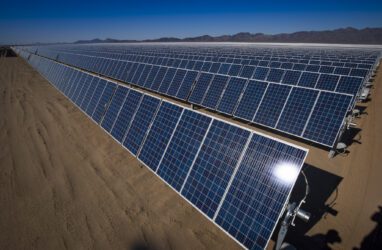 Renewable energy development in the California Desert. Image: UNSW