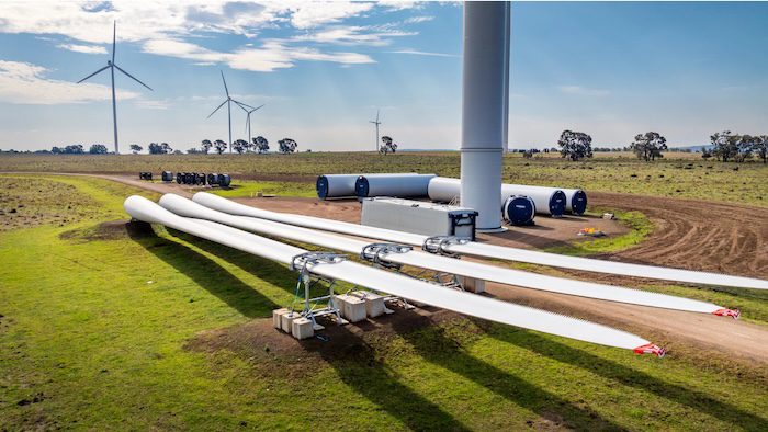 Last turbines arrive at one of Sunshine state’s biggest wind projects