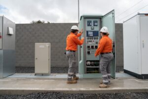 Network says new community battery will deliver cheaper bills to locals from storage as a service scheme