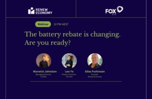 Webinar: The battery rebate is changing. Are you ready?