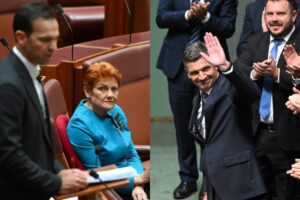 Angus Taylor’s energy policy is now a carbon copy of Hanson and Trump