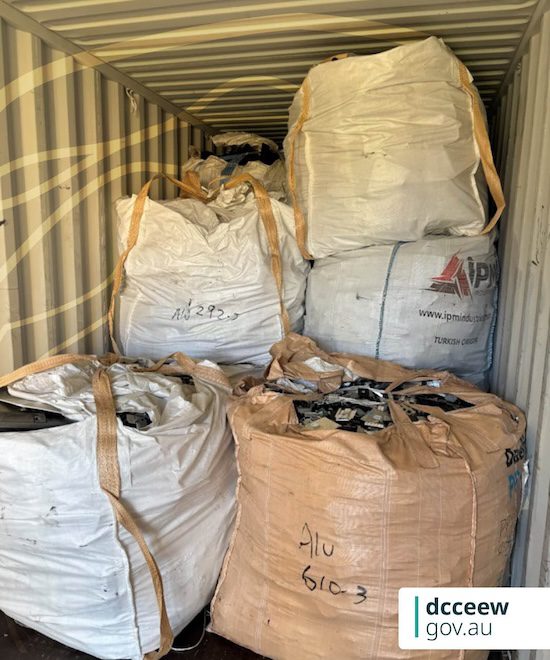 DCCEEW dumped ewaste