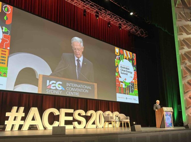 Image: S Vorrath

Retired Admiral Chris Barrie at Aus Clean Energy Summit 2026