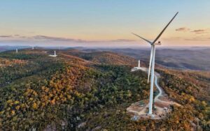 “Golden turbine” complete, in huge milestone at rare state-owned wind farm